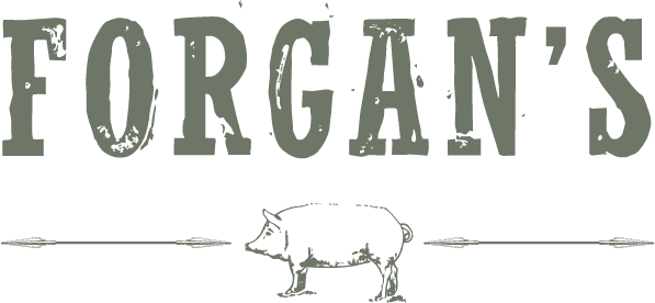 Forgans logo with pig