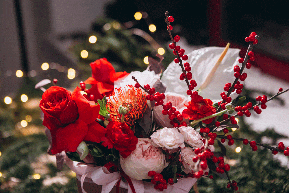 Festive Table Arrangement